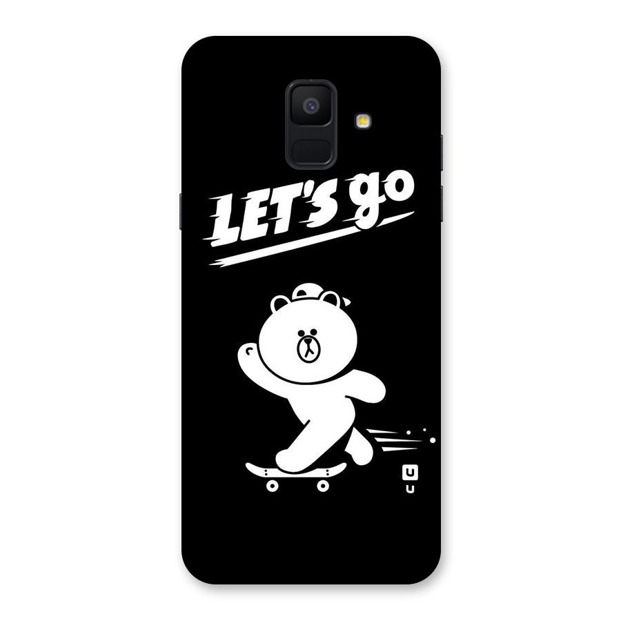 Lets Go Art Back Case for Galaxy A6 (2018)