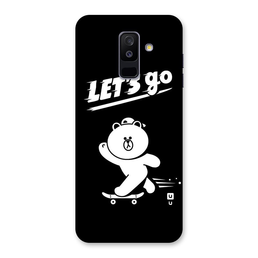 Lets Go Art Back Case for Galaxy A6 Plus