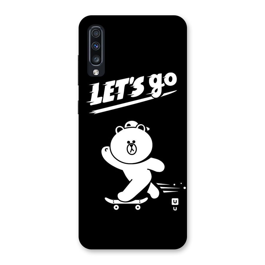 Lets Go Art Back Case for Galaxy A70