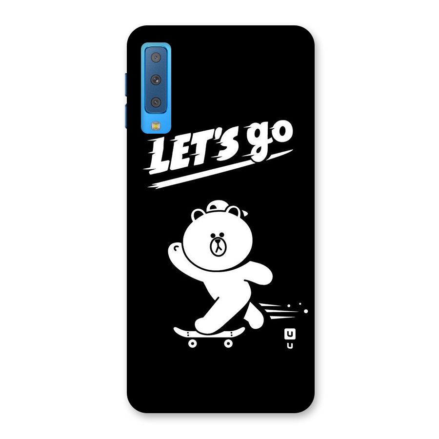 Lets Go Art Back Case for Galaxy A7 (2018)