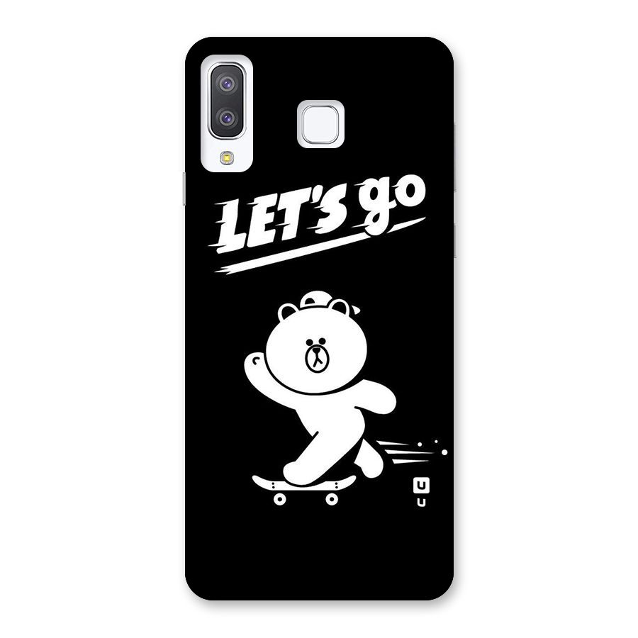 Lets Go Art Back Case for Galaxy A8 Star