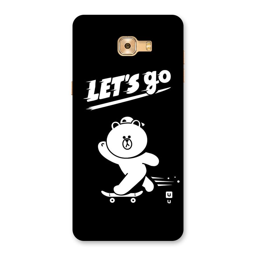 Lets Go Art Back Case for Galaxy C9 Pro