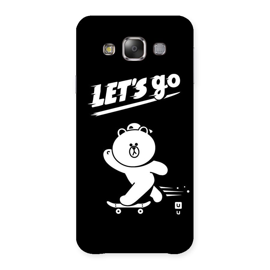 Lets Go Art Back Case for Galaxy E7