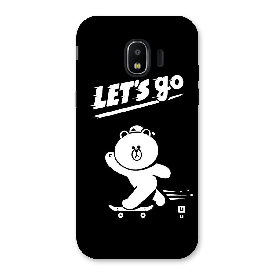 Lets Go Art Back Case for Galaxy J2 Pro 2018