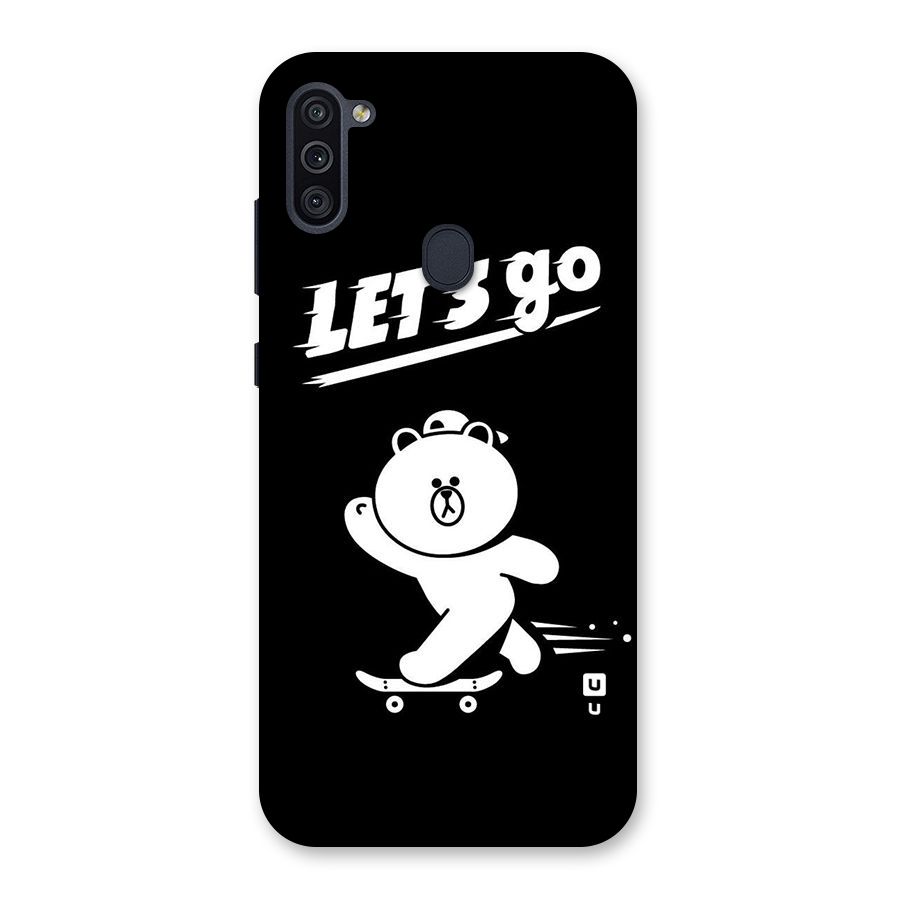 Lets Go Art Back Case for Galaxy M11
