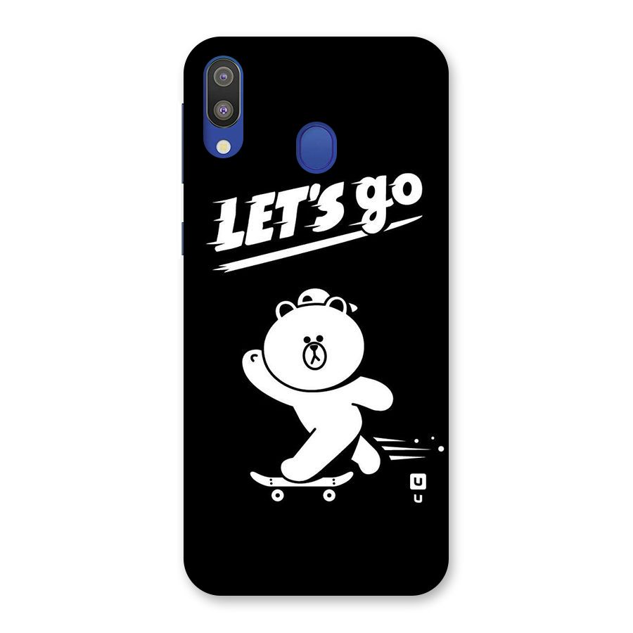 Lets Go Art Back Case for Galaxy M20