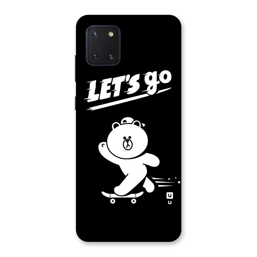 Lets Go Art Back Case for Galaxy Note 10 Lite