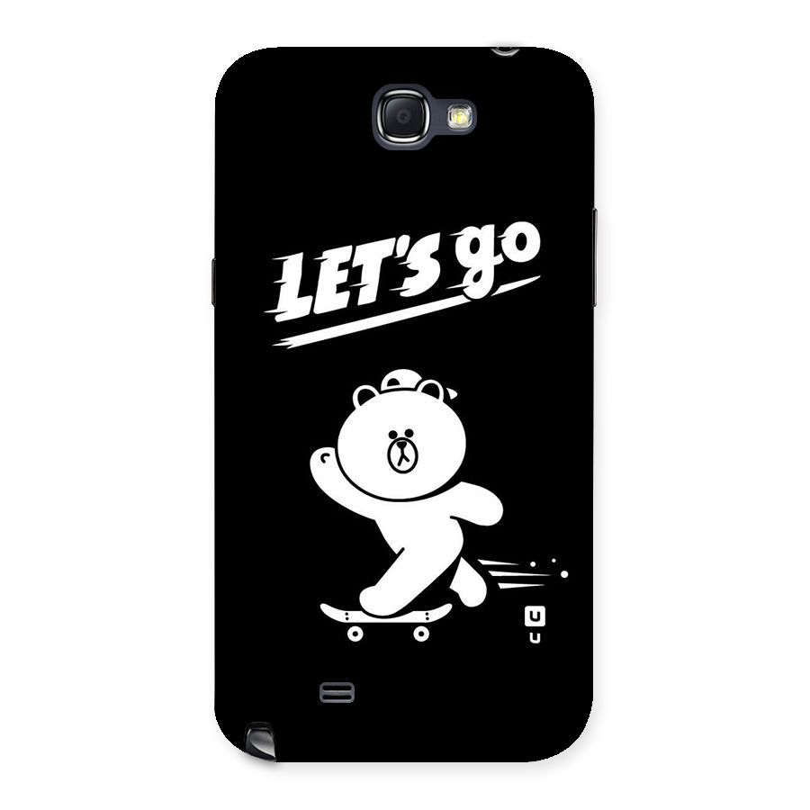 Lets Go Art Back Case for Galaxy Note 2