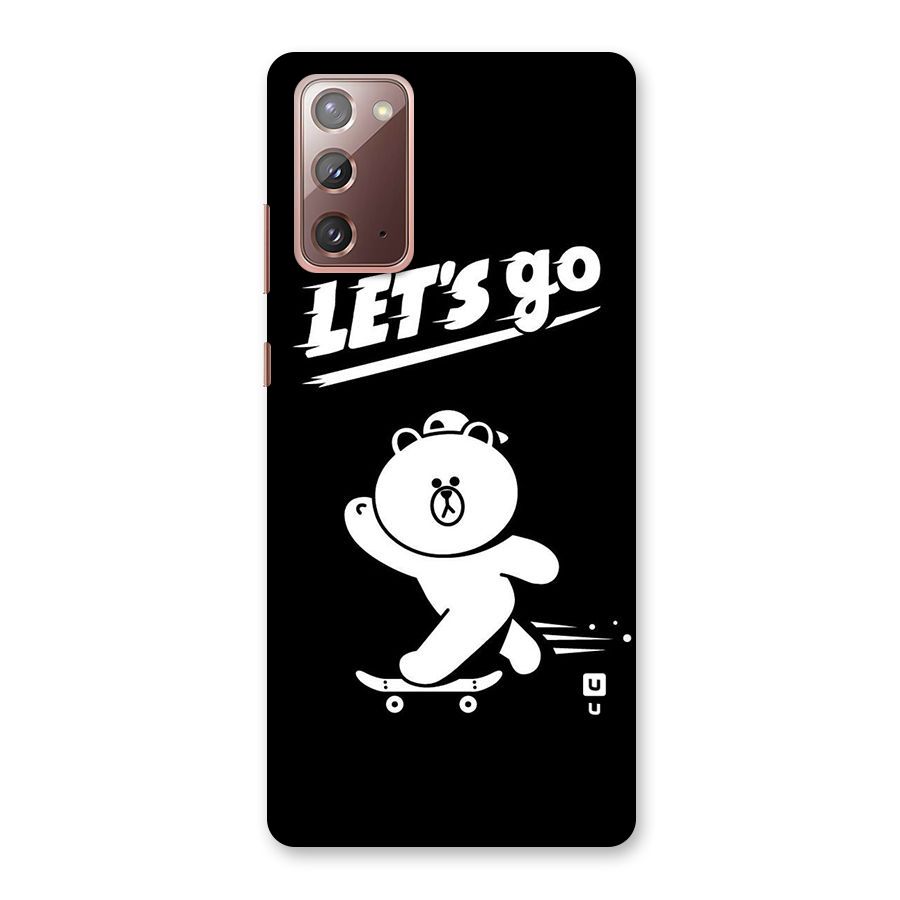 Lets Go Art Back Case for Galaxy Note 20