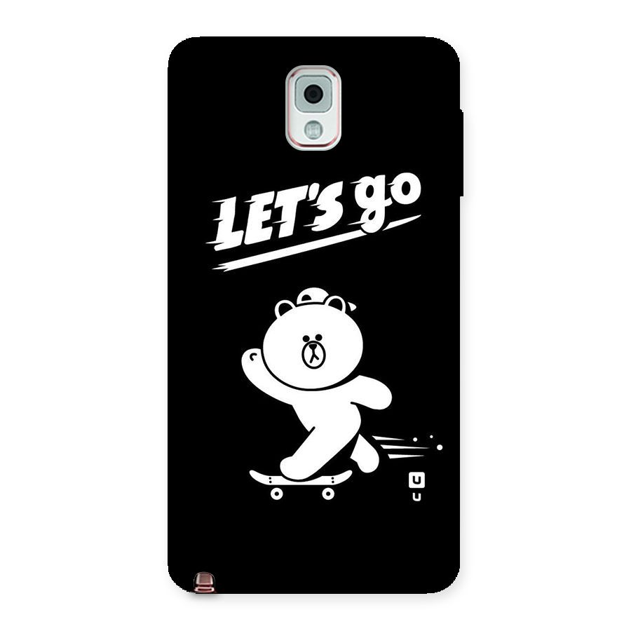 Lets Go Art Back Case for Galaxy Note 3