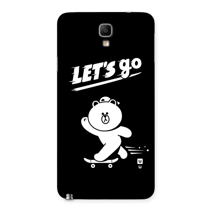 Lets Go Art Back Case for Galaxy Note 3 Neo