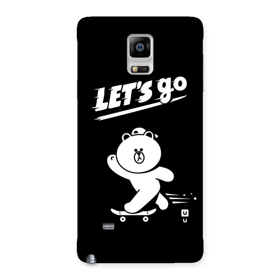 Lets Go Art Back Case for Galaxy Note 4