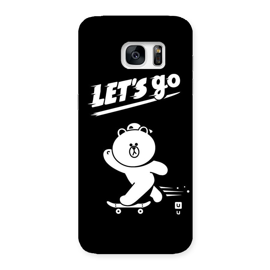 Lets Go Art Back Case for Galaxy S7 Edge
