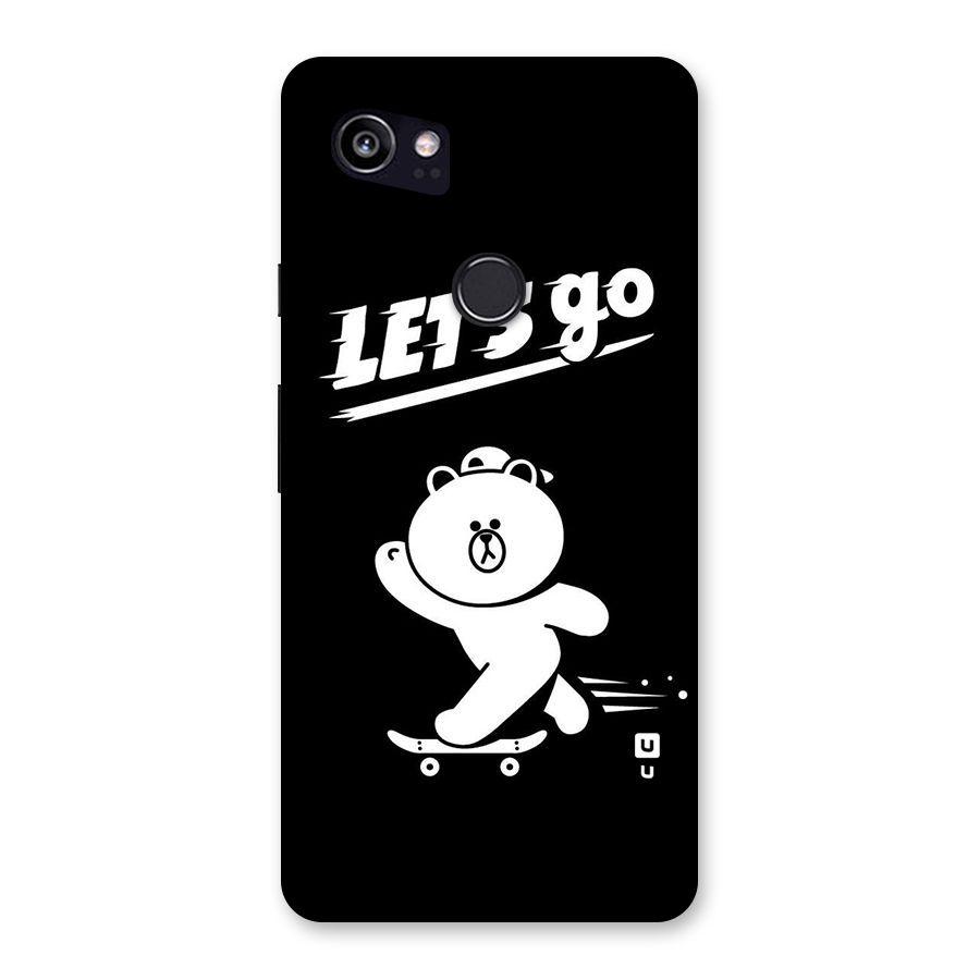 Lets Go Art Back Case for Google Pixel 2 XL