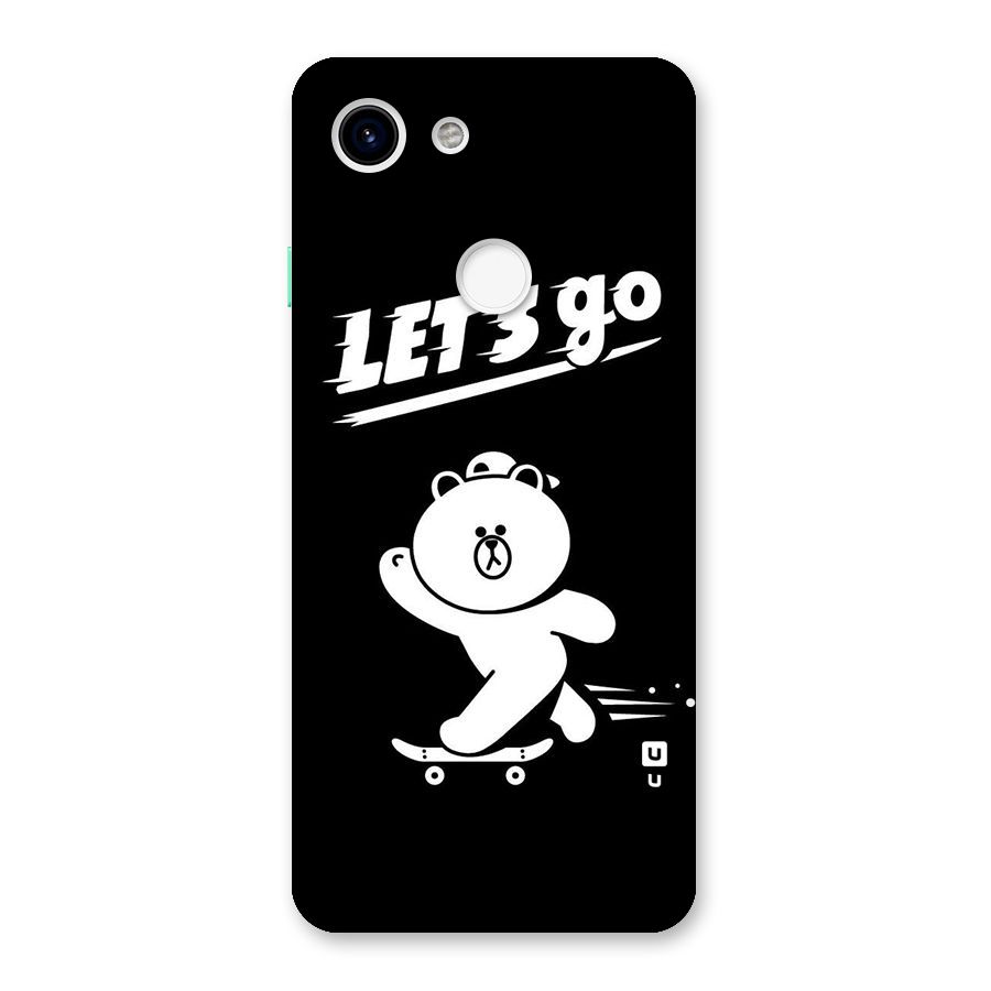 Lets Go Art Back Case for Google Pixel 3