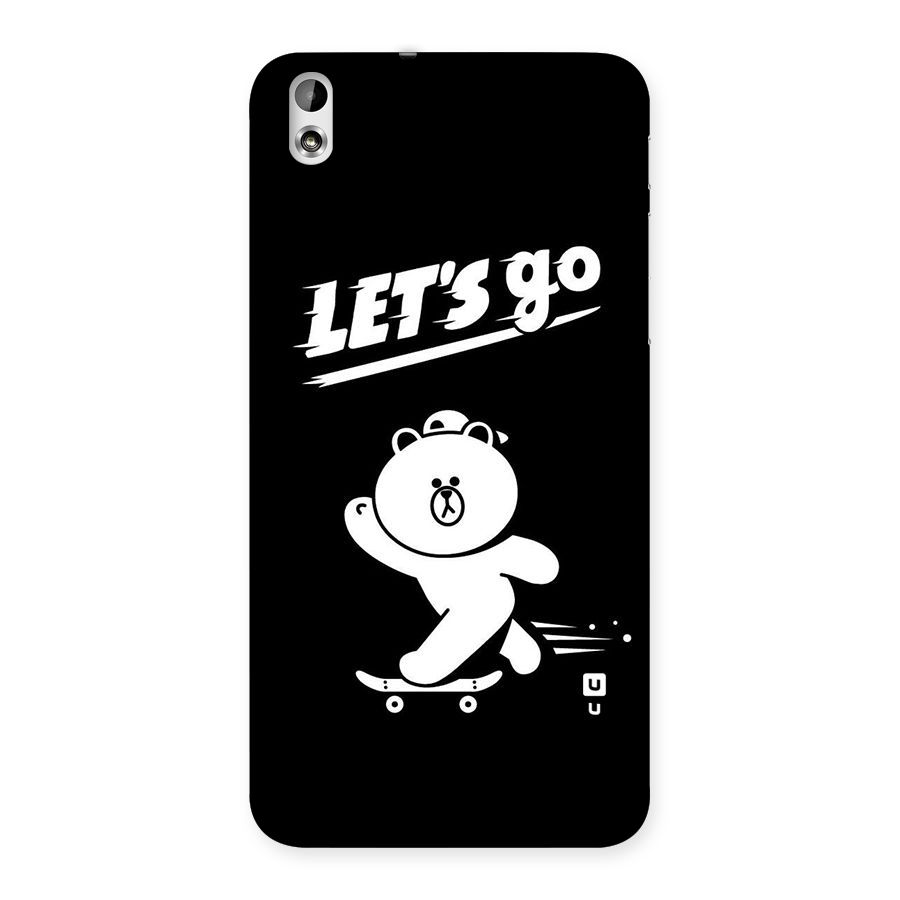 Lets Go Art Back Case for HTC Desire 816g