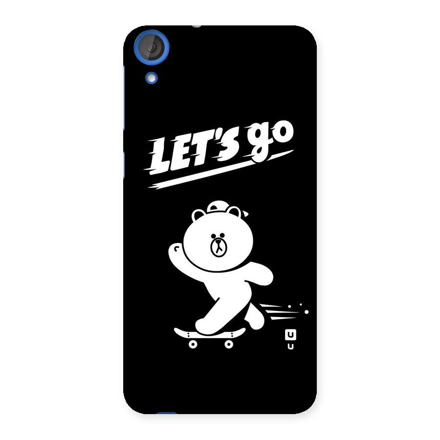 Lets Go Art Back Case for HTC Desire 820