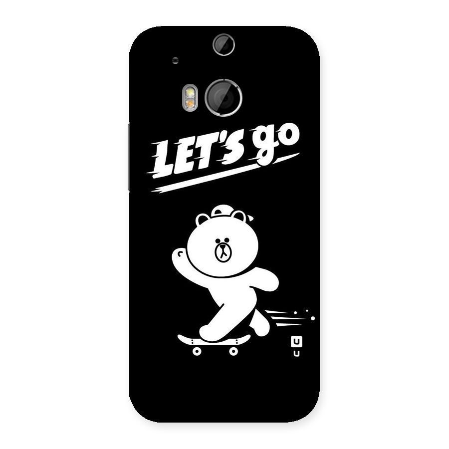 Lets Go Art Back Case for HTC One M8
