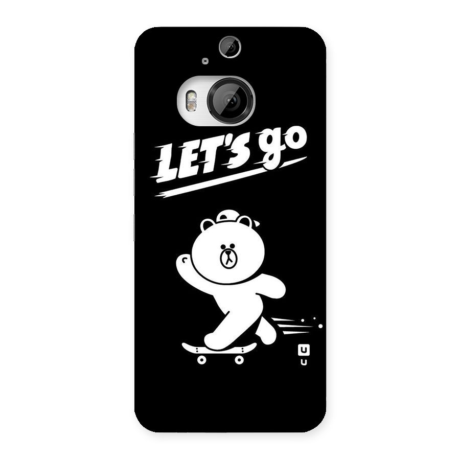 Lets Go Art Back Case for HTC One M9 Plus