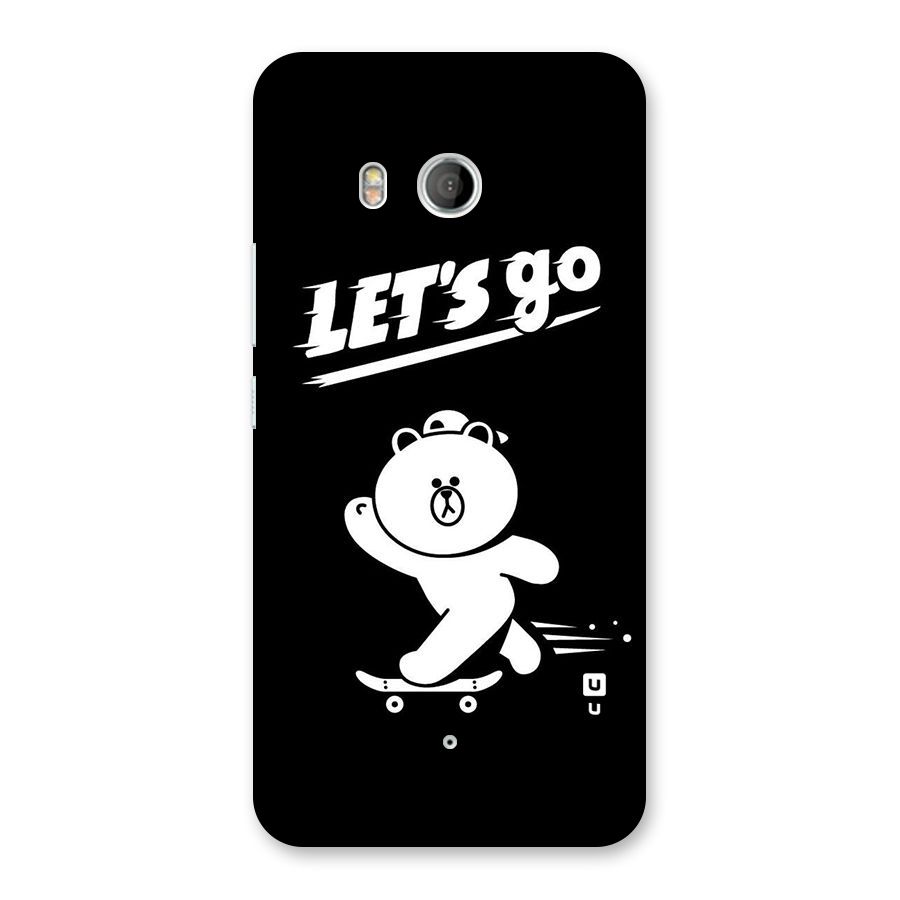 Lets Go Art Back Case for HTC U11