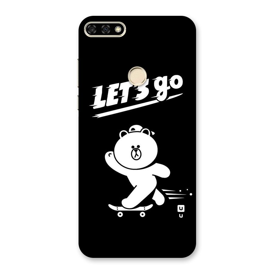 Lets Go Art Back Case for Honor 7A