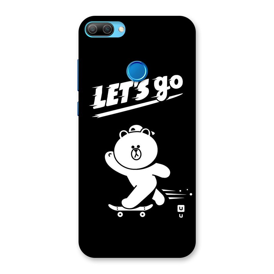 Lets Go Art Back Case for Honor 9N