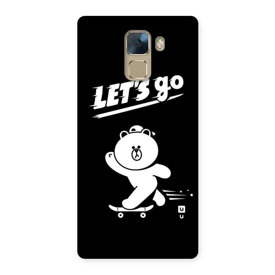Lets Go Art Back Case for Huawei Honor 7