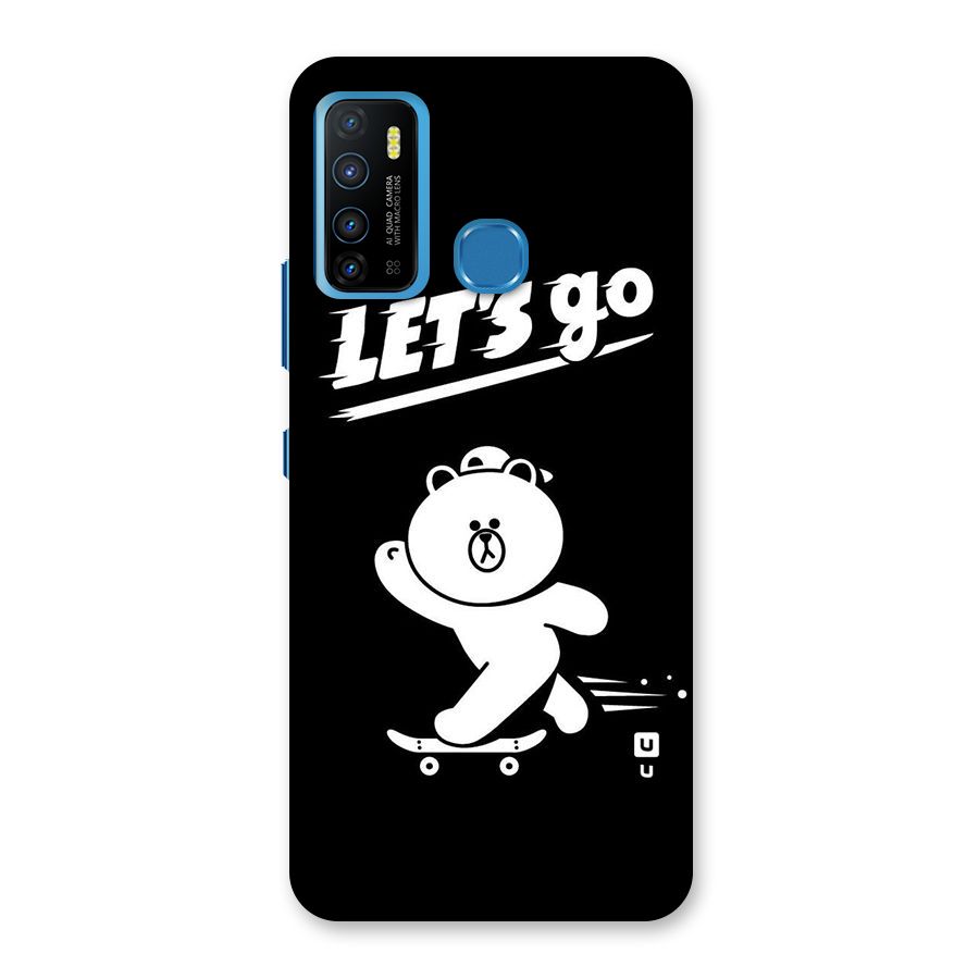 Lets Go Art Back Case for Infinix Hot 9