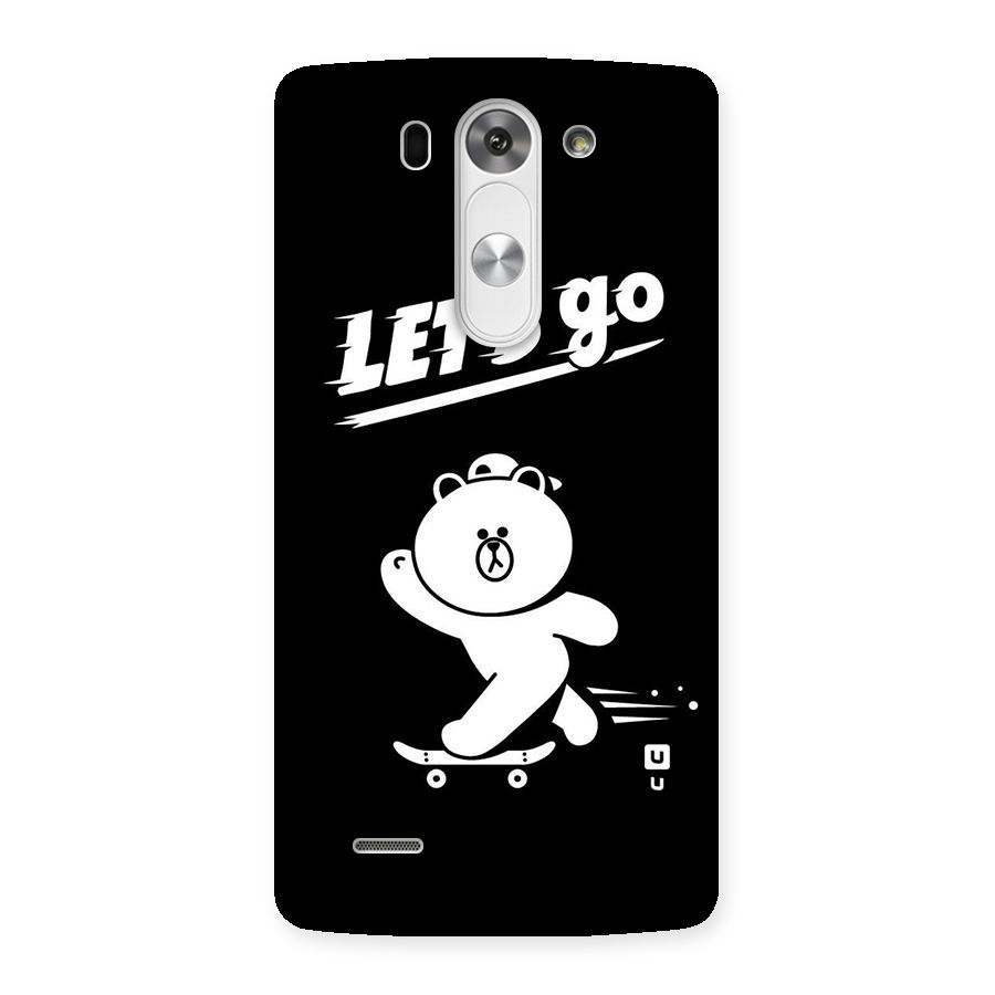 Lets Go Art Back Case for LG G3 Beat