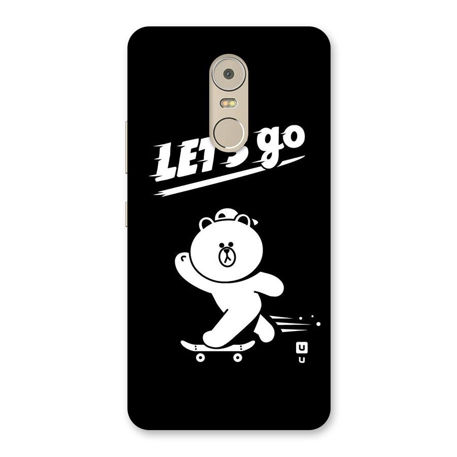 Lets Go Art Back Case for Lenovo K6 Note
