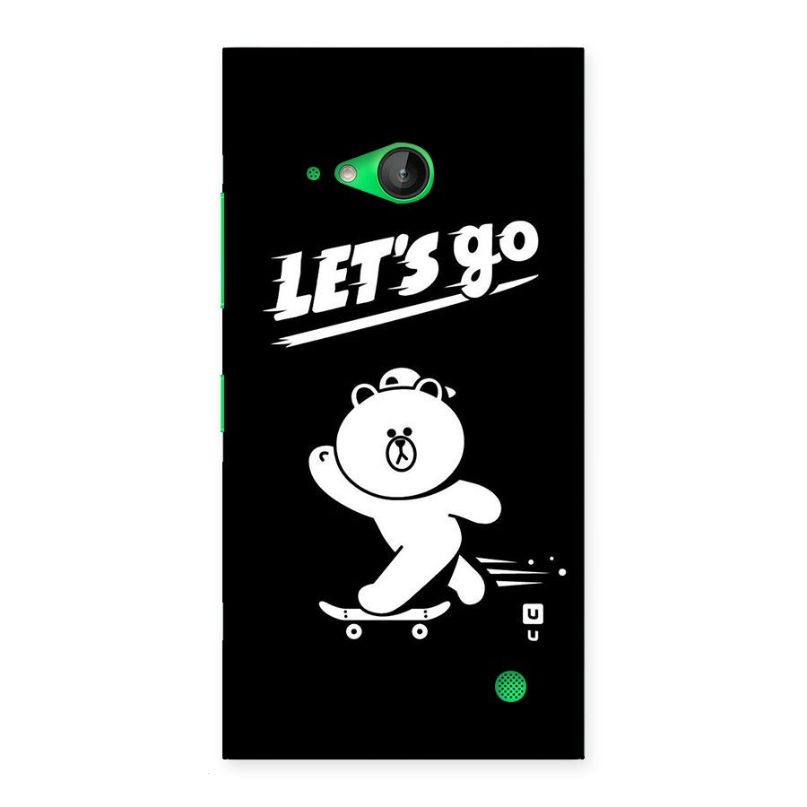 Lets Go Art Back Case for Lumia 730