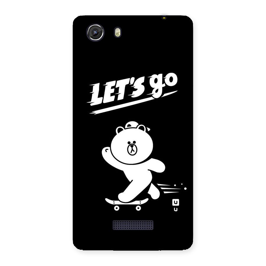 Lets Go Art Back Case for Micromax Unite 3