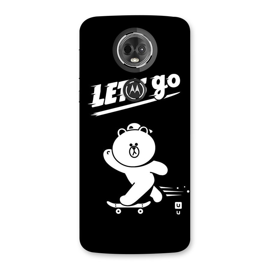 Lets Go Art Back Case for Moto E5 Plus
