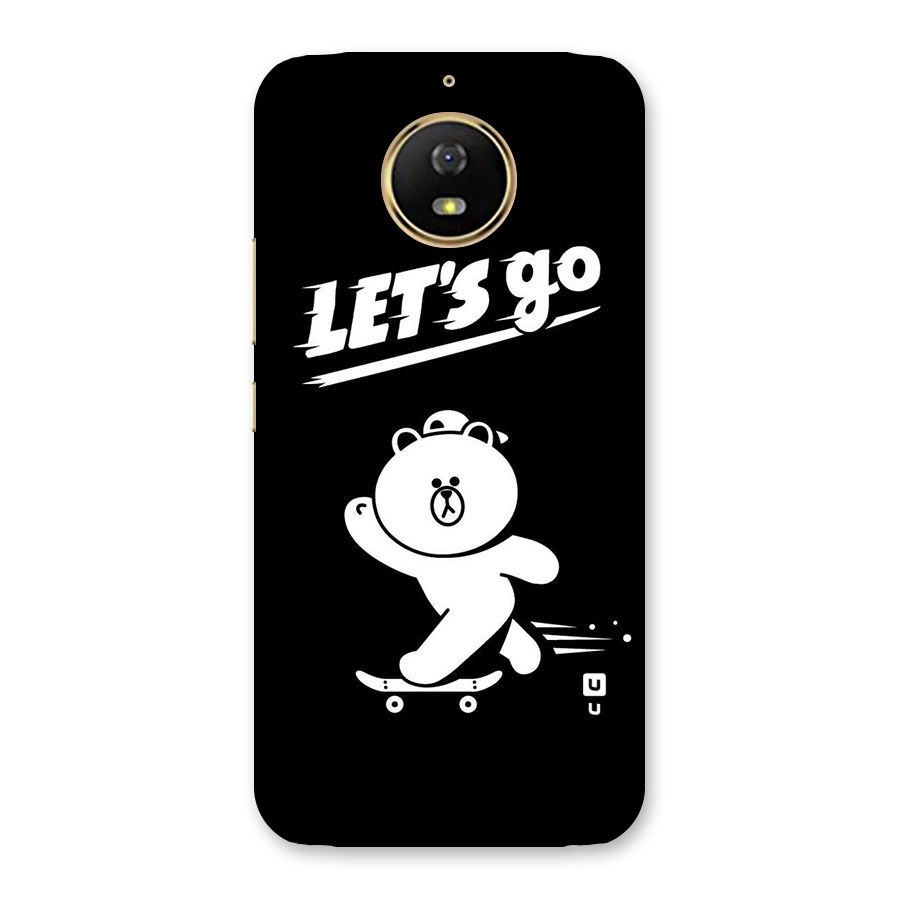 Lets Go Art Back Case for Moto G5s