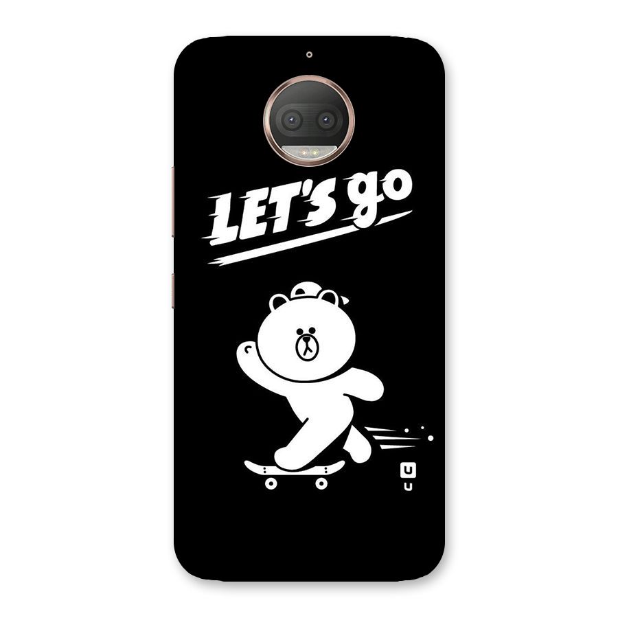 Lets Go Art Back Case for Moto G5s Plus