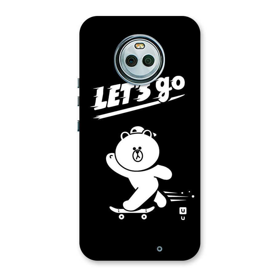 Lets Go Art Back Case for Moto X4