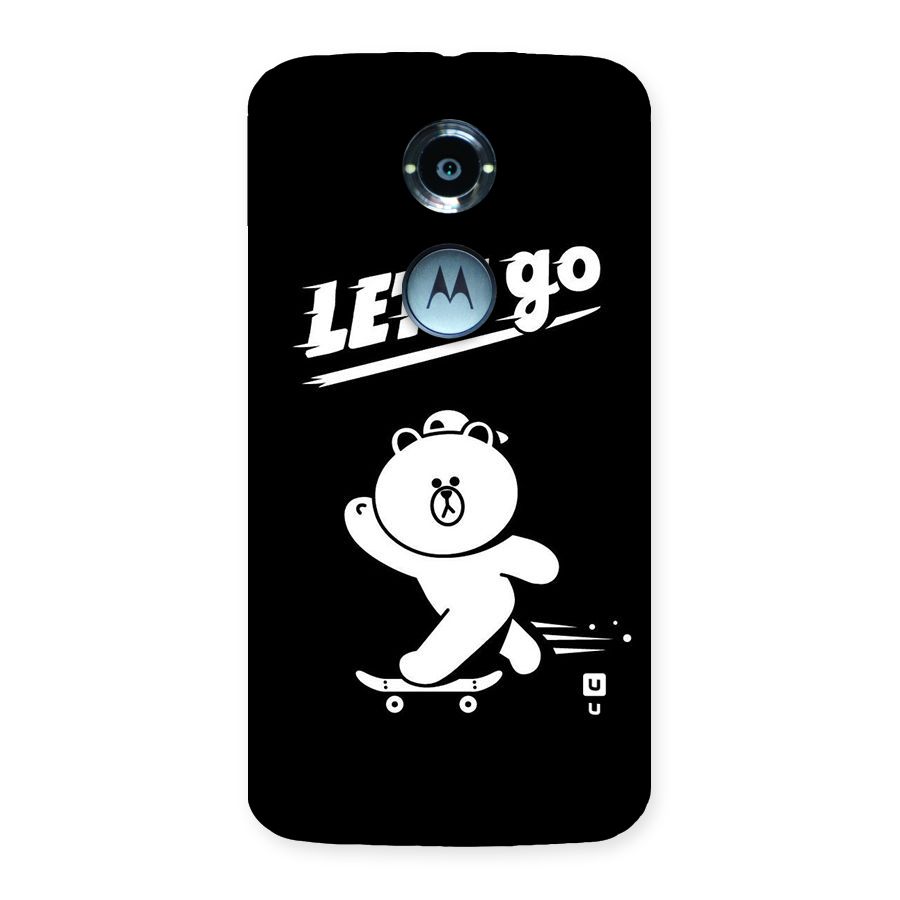 Lets Go Art Back Case for Moto X 2nd Gen