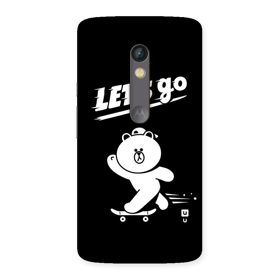 Lets Go Art Back Case for Moto X Play
