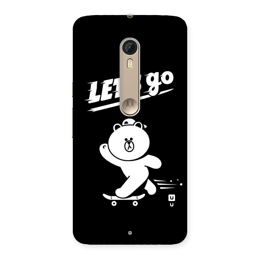 Lets Go Art Back Case for Motorola Moto X Style