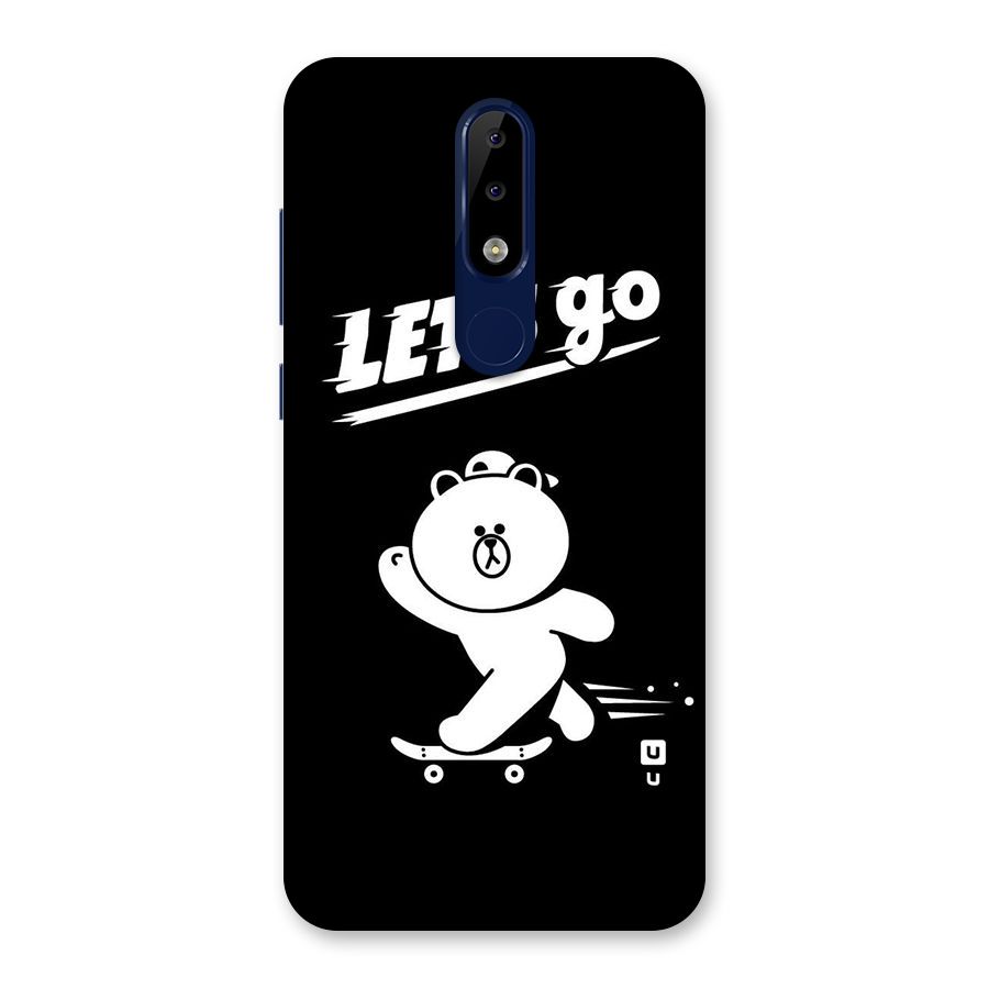 Lets Go Art Back Case for Nokia 5.1 Plus