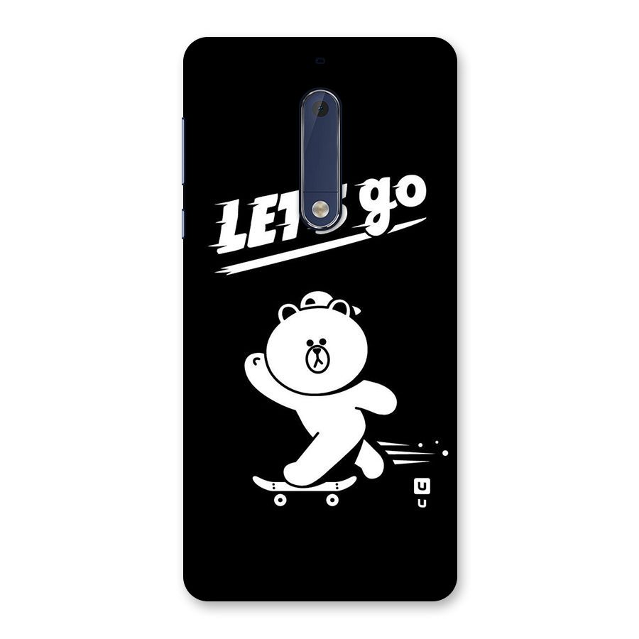 Lets Go Art Back Case for Nokia 5