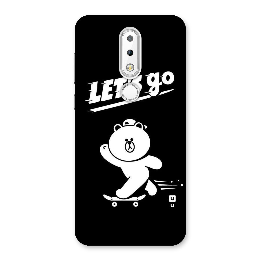 Lets Go Art Back Case for Nokia 6.1 Plus
