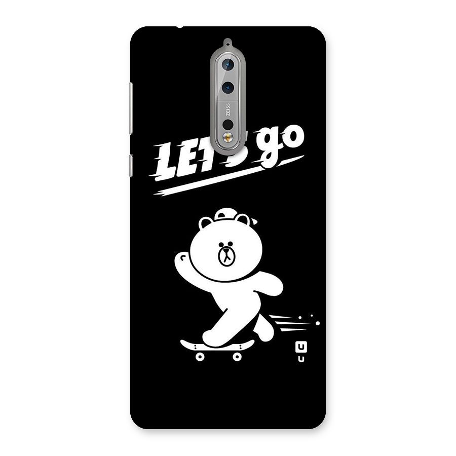 Lets Go Art Back Case for Nokia 8