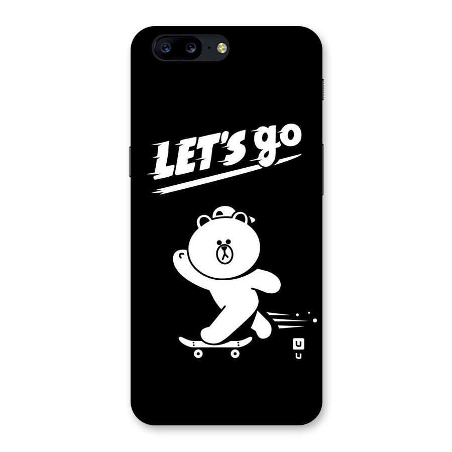 Lets Go Art Back Case for OnePlus 5