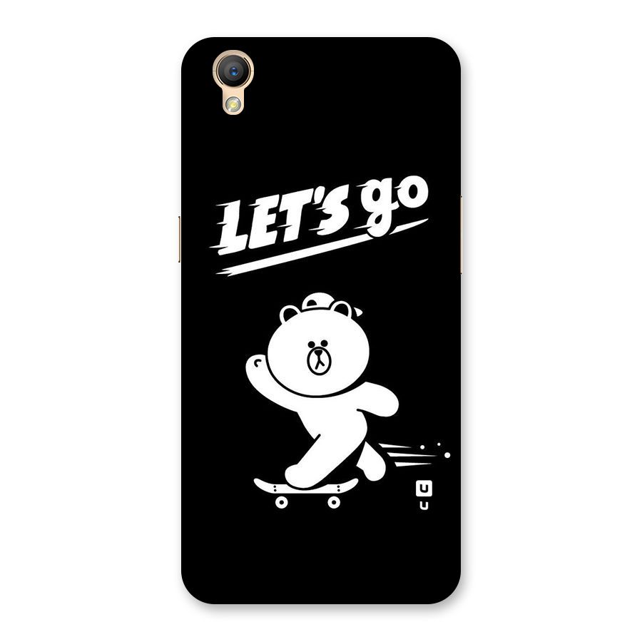 Lets Go Art Back Case for Oppo A37