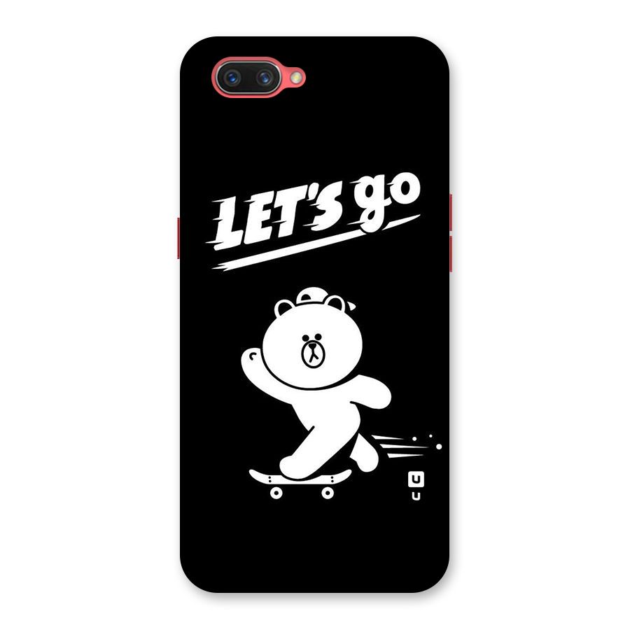 Lets Go Art Back Case for Oppo A3s