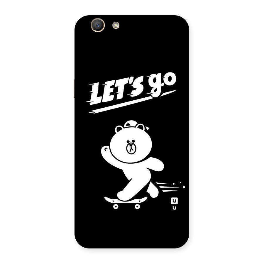 Lets Go Art Back Case for Oppo F1s