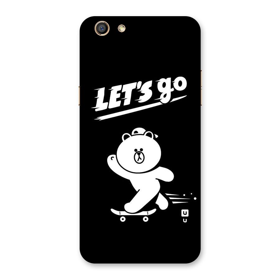 Lets Go Art Back Case for Oppo F3