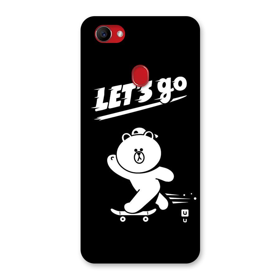 Lets Go Art Back Case for Oppo F7