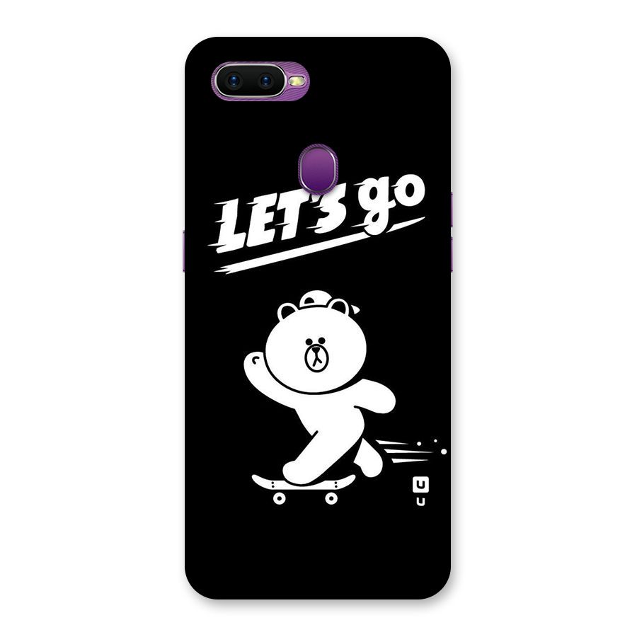 Lets Go Art Back Case for Oppo F9